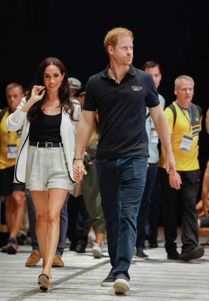 Meghan and Harry at the 2023 Invictus Games in Dusseldorf