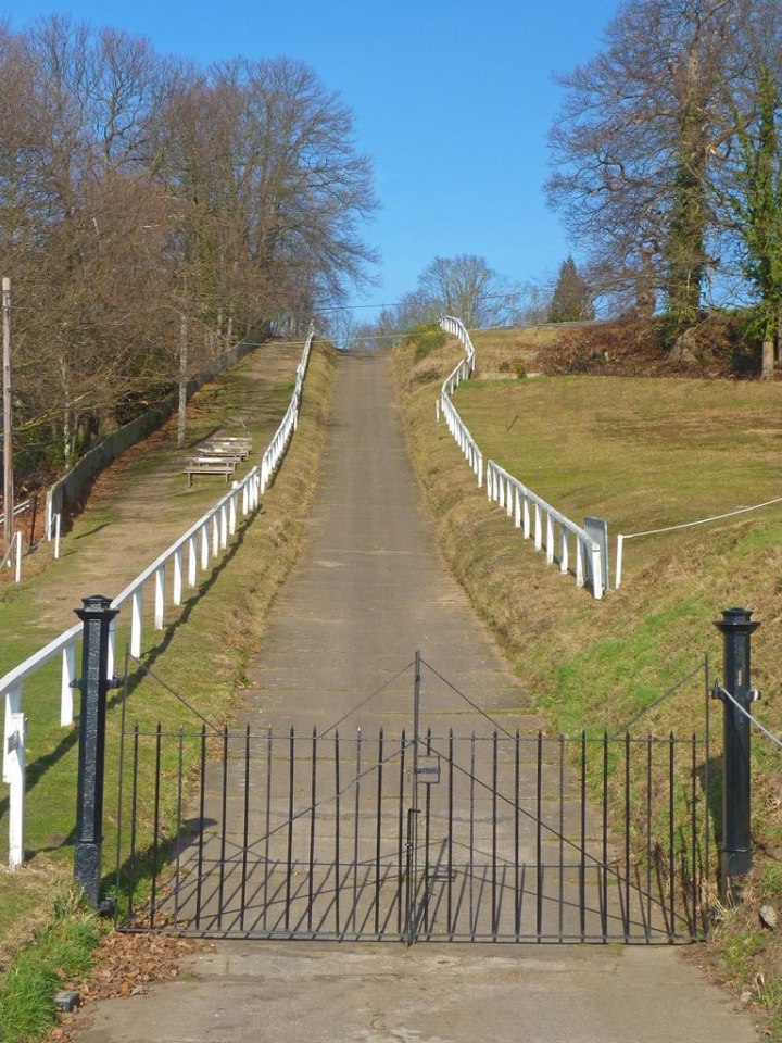 Fans can still visit parts of the track more than a century on from Lambert's death