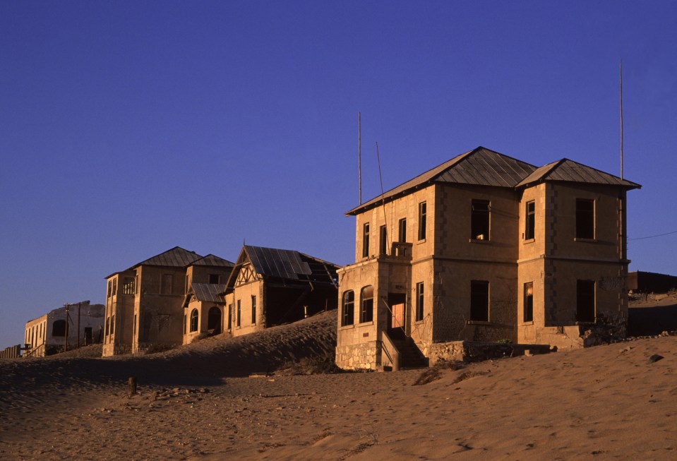 Kolmanskop once had hundreds of Germans living and working in the village