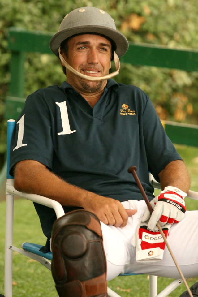 Gabriel Batistuta attends the Argentina Polo Tour and played in the Loro Piana Team