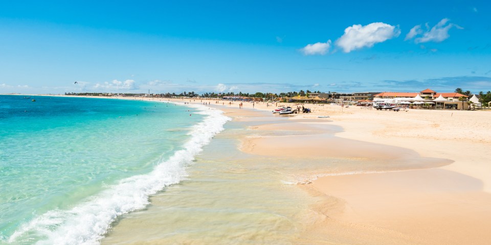 Cape Verde is well known for it’s white sandy shores