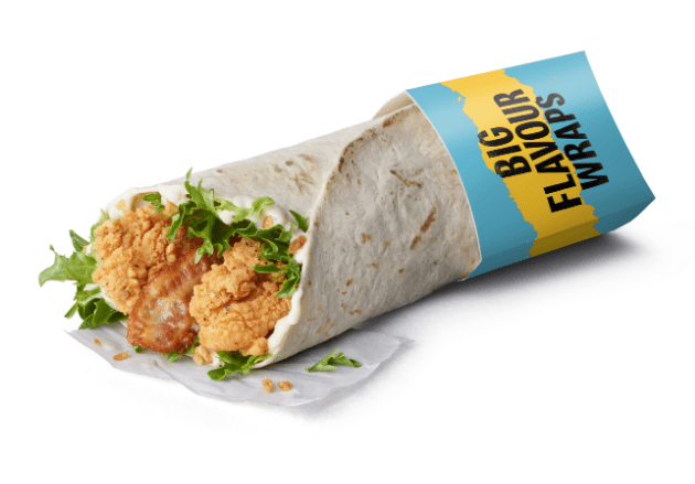 The Chicken Caesar wrap will be disappearing from menus within days