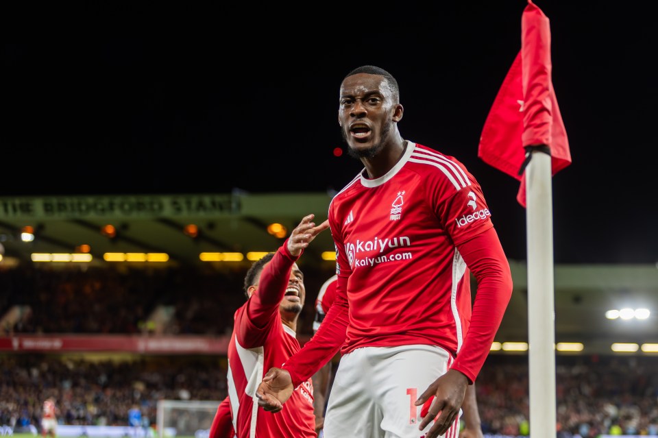 Callum Hudson-Odoi scored a screamer against Burnley on his Premier League debut for Nottingham Forest