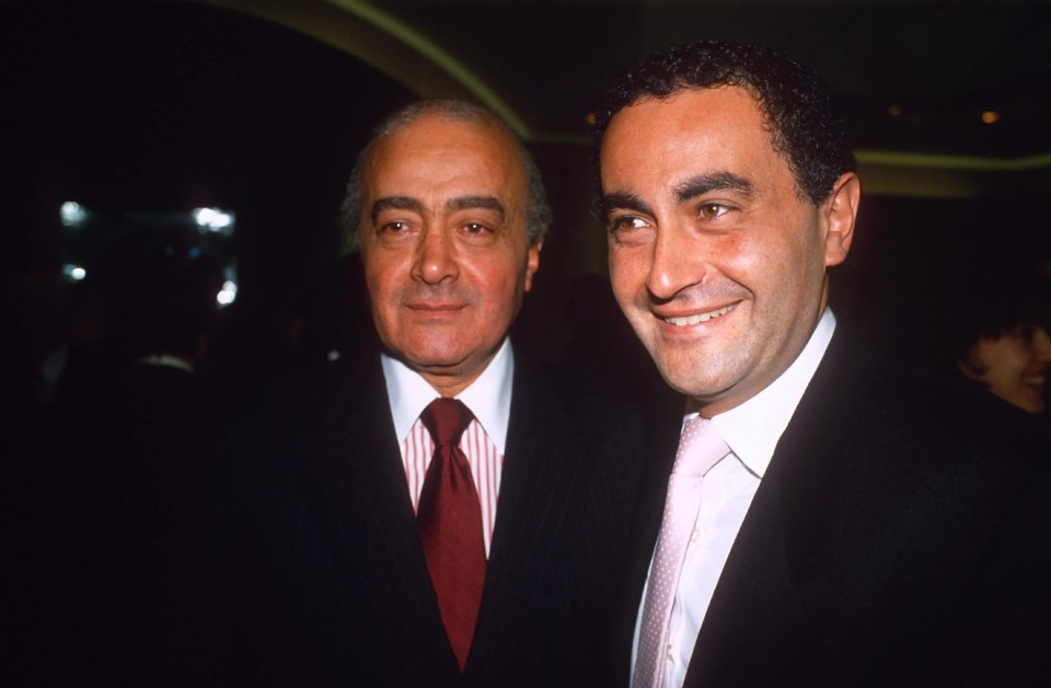 Al-Fayed blamed the Royal Family and the security services for the death of son Dodi