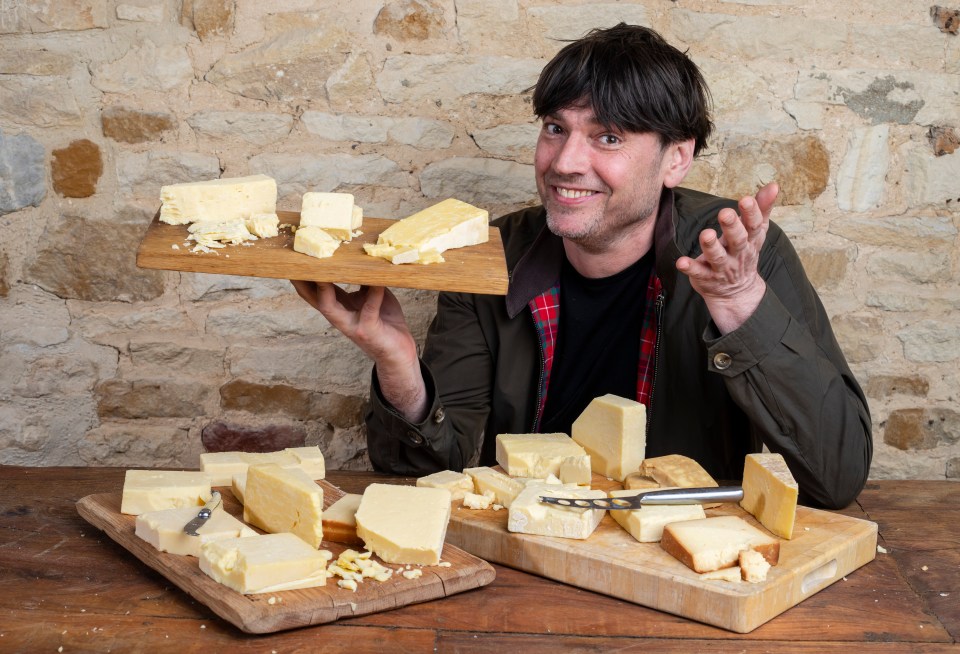 Alex James runs a 200 acre cheese farm