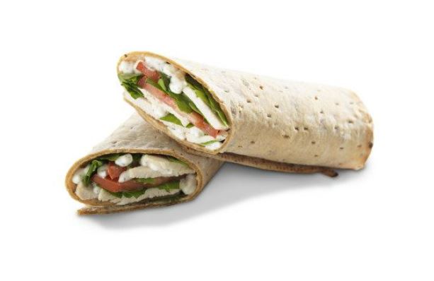 At Costa choose the Chicken and Basil Salad Wrap