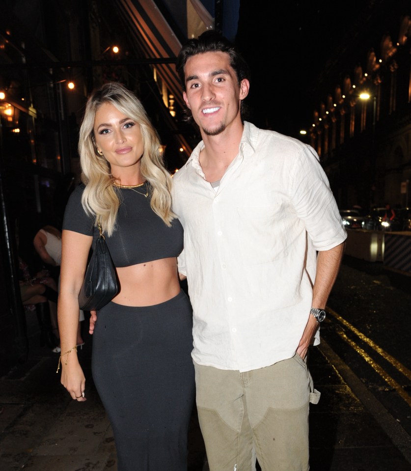 Ollie with his new girlfriend Claudia pictured in Manchester