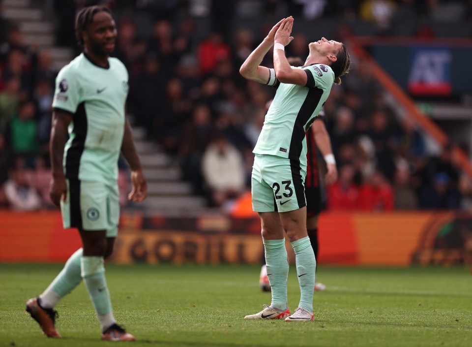 Chelsea failed to score at the weekend as they drew 0-0 to Bournemouth