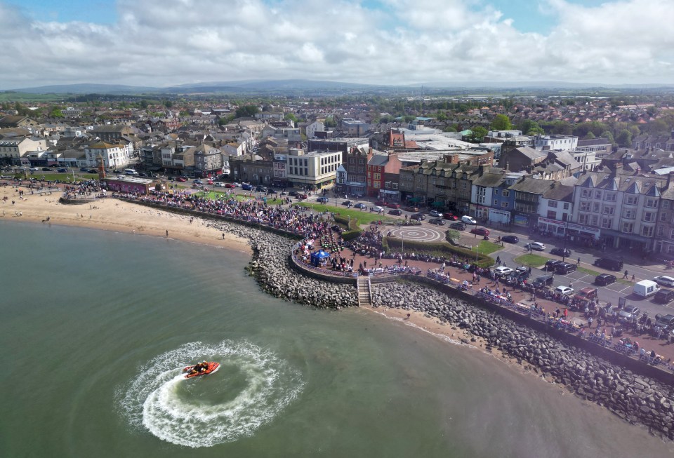 The beach is also very popular with both locals and visitors