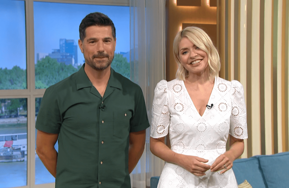 Craig Doyle and Holly Willoughby hosted This Morning today