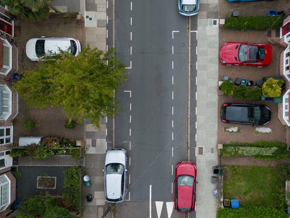 The drama began when the local authority installed parking bays in front of drives that do not have a permitted dropped kerb