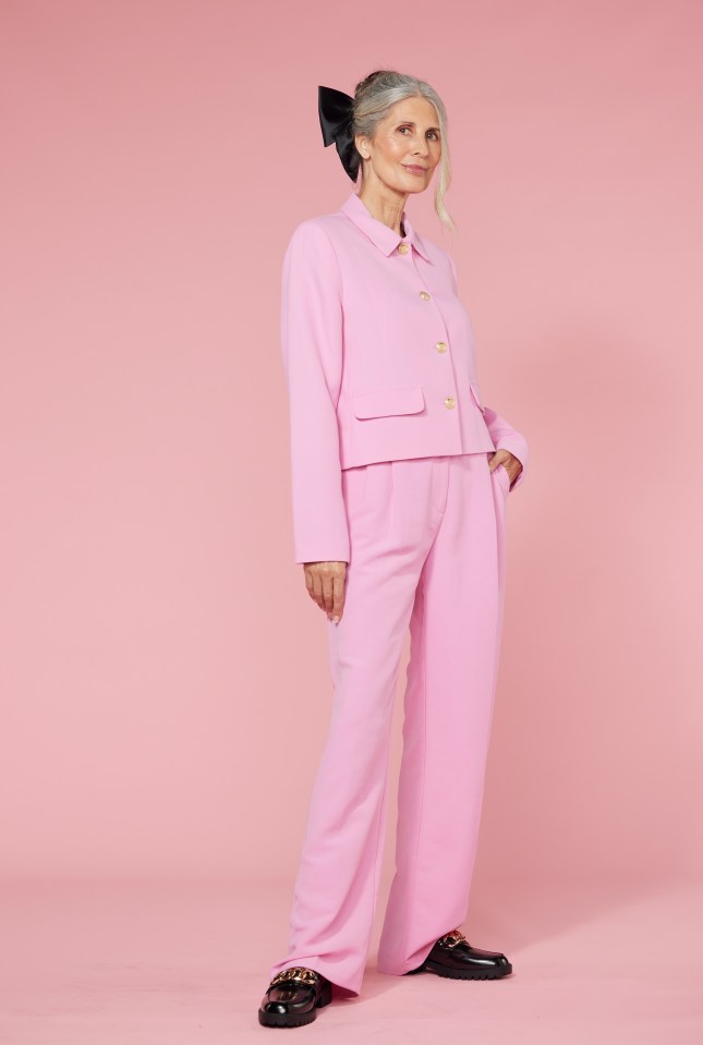 Reserved’s ultra-modern take on her timeless suits comes complete with statement gold buttons – much like Chanel’s jackets