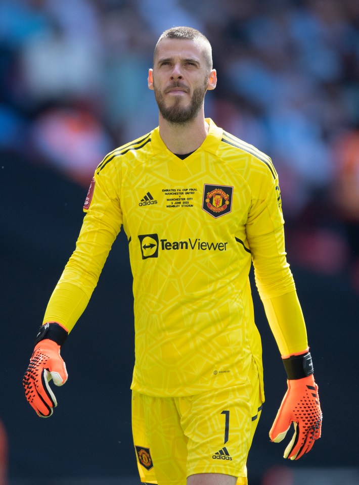 David de Gea was with Man Utd for 12 years