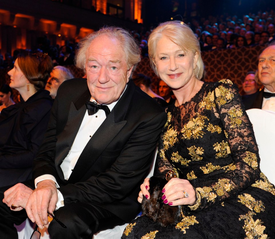 Helen Mirren called her friend Michael Gambon an 'extraordinary actor'