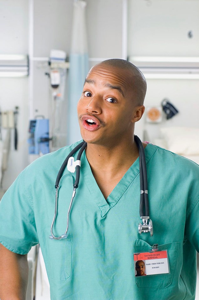 Host Donald Faison is best known for playing Dr Christopher Turk on Scrubs