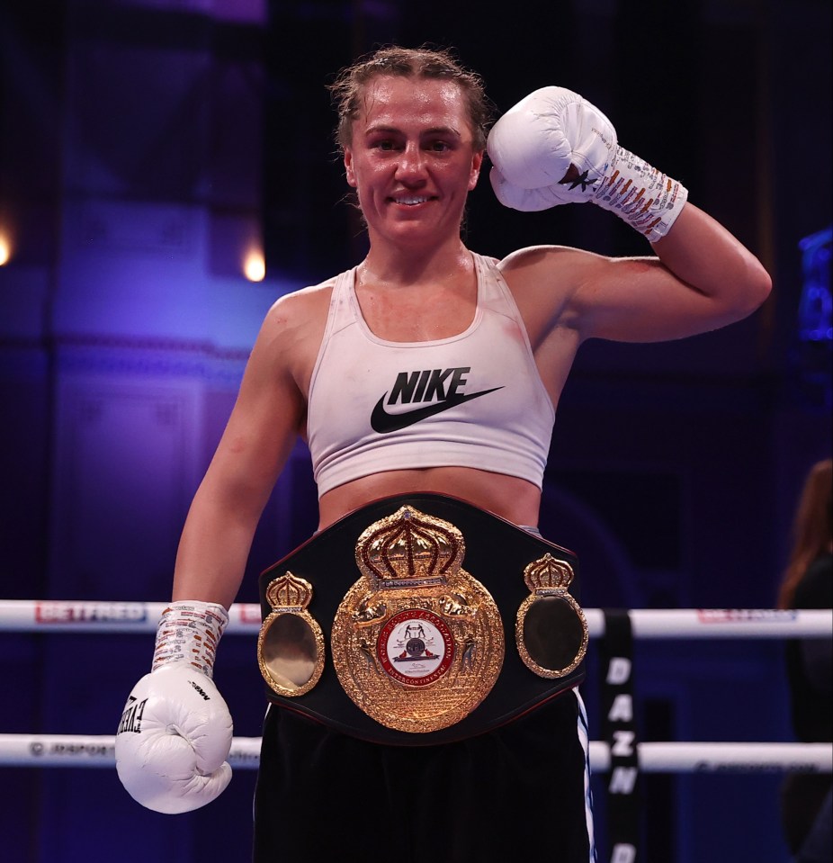 Scotney has paid tribute to her nan ahead of the fight