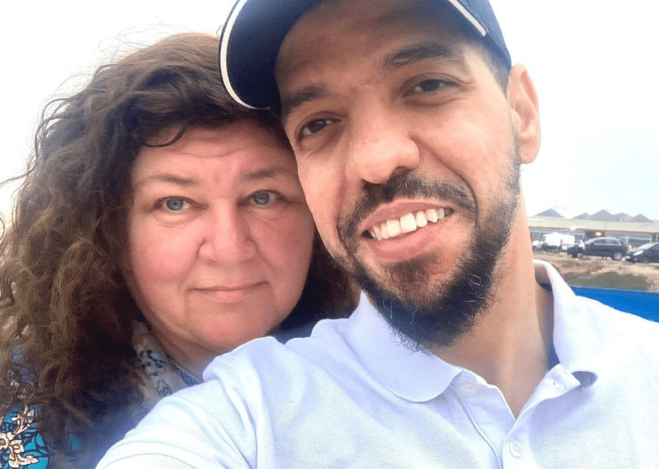 She revealed husband Yassine has flown out to disaster-hit Morocco