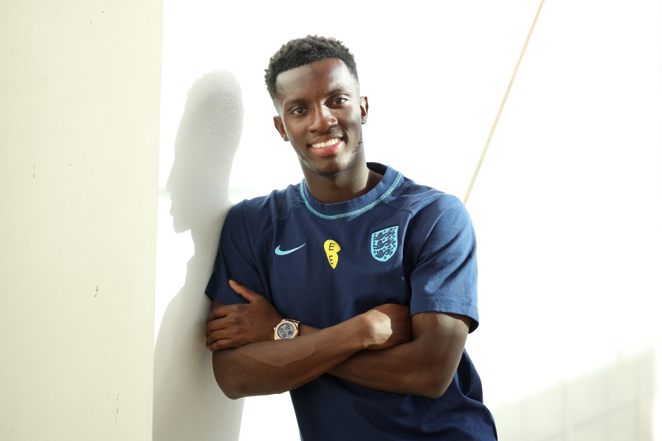 Nektiah's good form earned him a call-up to the England team