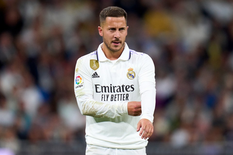 Hazard failed to live up to his eye-watering £115m price tag at Real Madrid