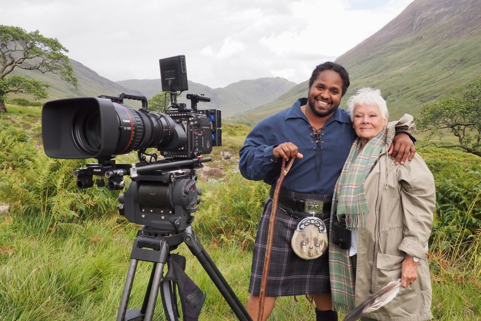 Dame Judi Dench featured in a special episode of Countryfile in the Scottish Highlands