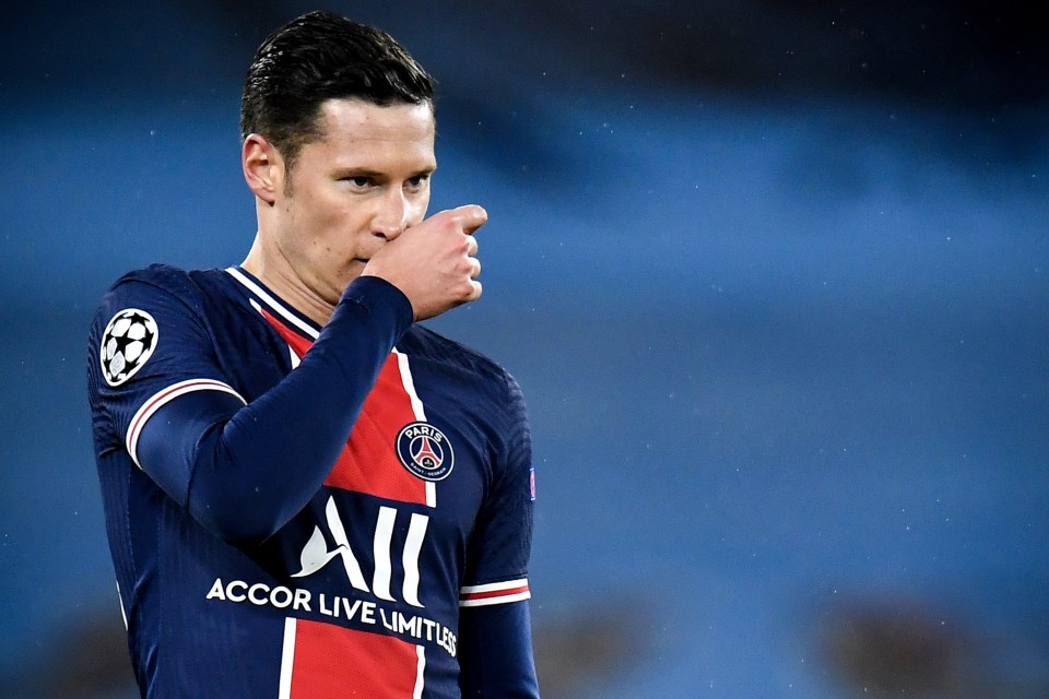 Julian Draxler has finally left PSG