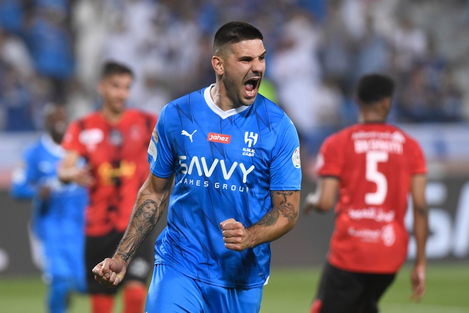 Aleksandar Mitrovic is already becoming a fans' favourite at Al-Hilal