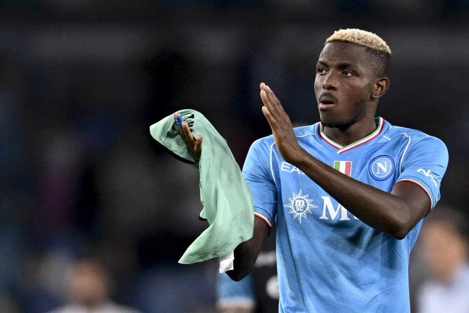 Victor Osimhen's Napoli future is well and truly up in the air after two bizarre video posts from the club's official TikTok page