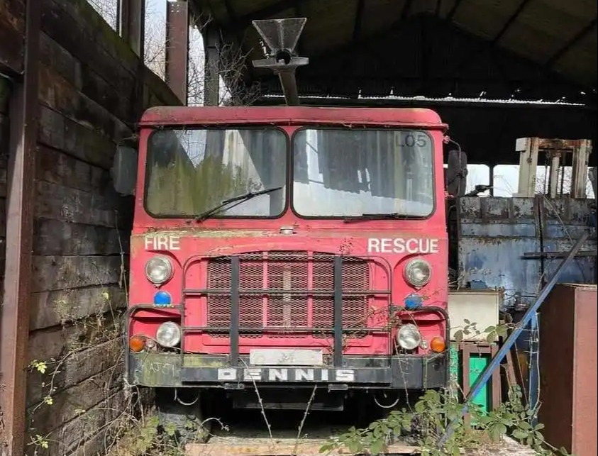 There was even a '70s fire engine