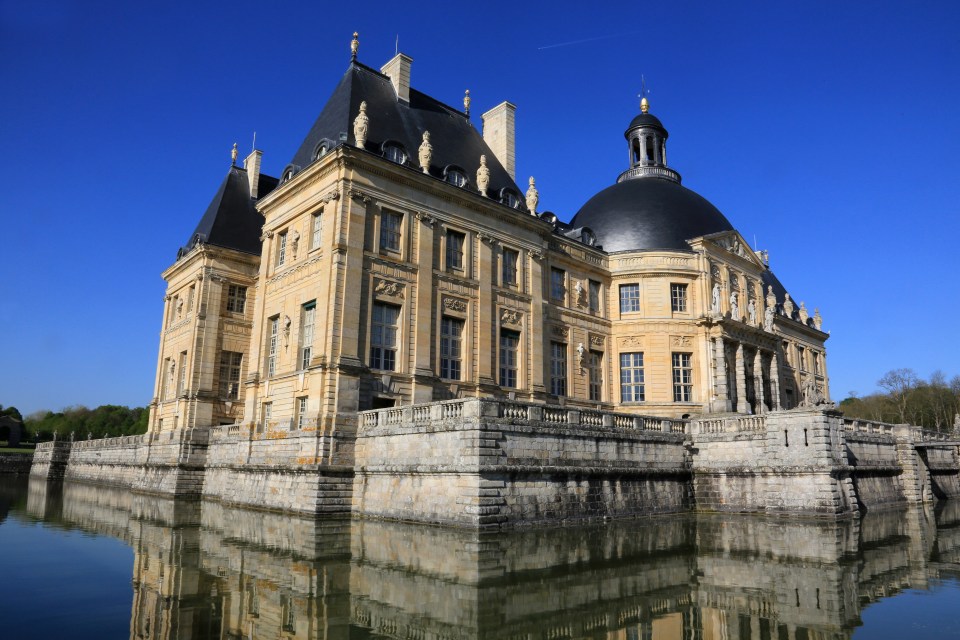 The Chateau de Vaux-le-Vicomte is found in an area that has inspired many great artists