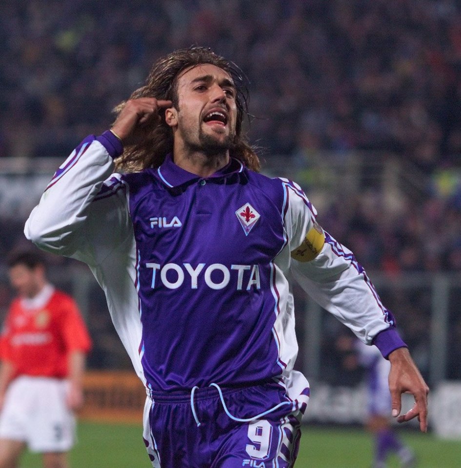 Gabriel Batistuta was granted with the freedom of Florence