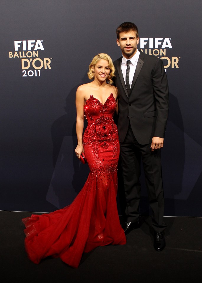 Shakira was in a relationship with the football ace, with whom she shares two children, for 11 years