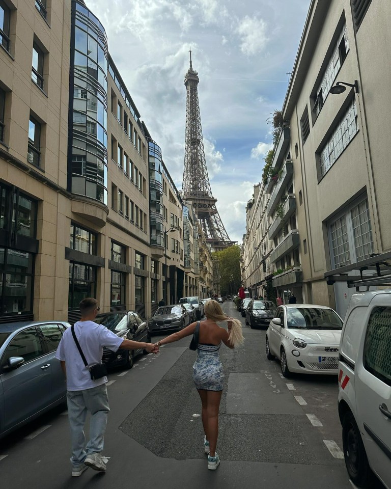 Gogglebox star George Baggs has revealed his new girlfriend on a romantic trip to Paris