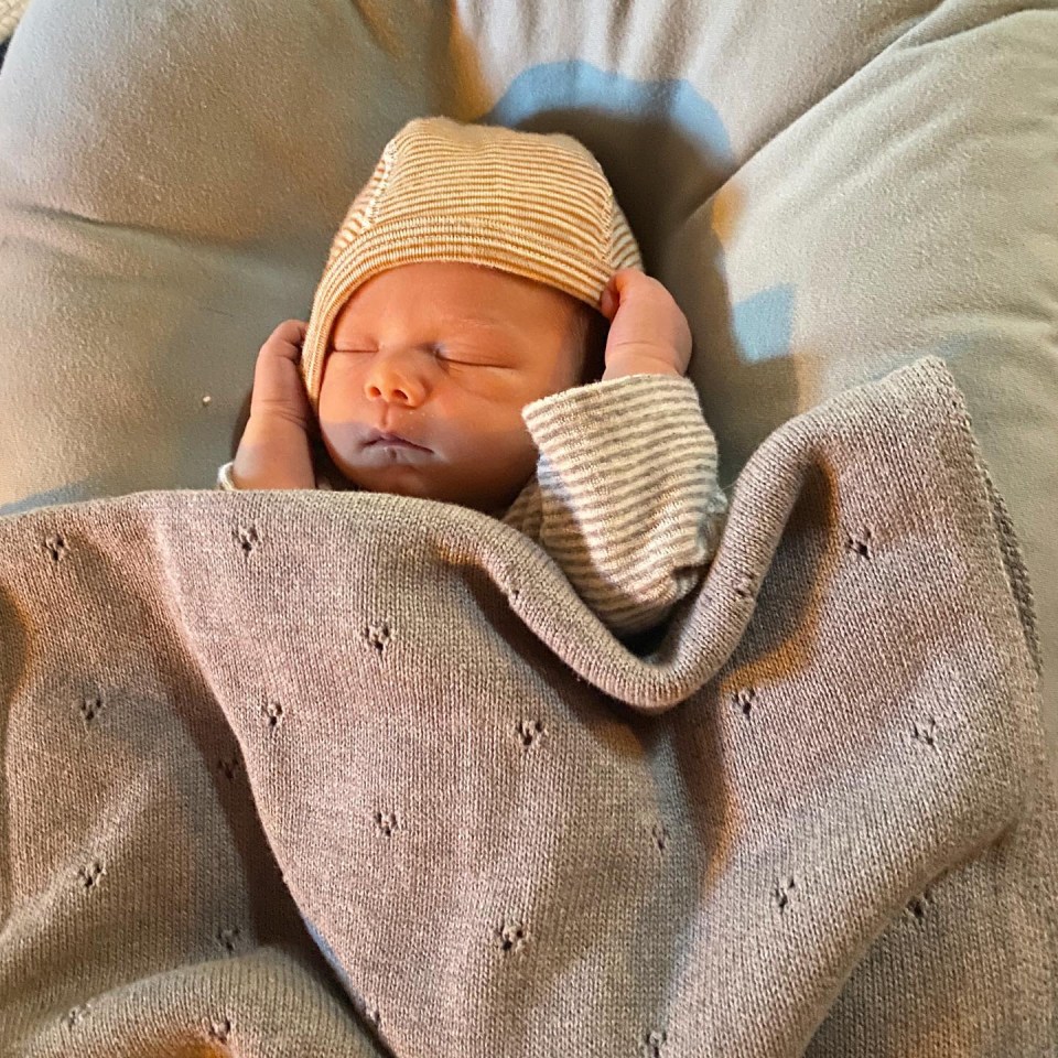 Bonnie shared a picture of her newborn, whose name is Elio