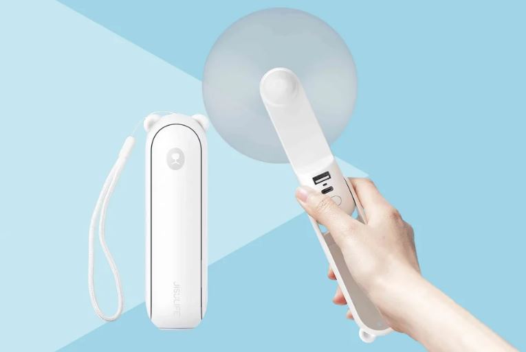 The portable fan can be bought on Amazon for just £12.99