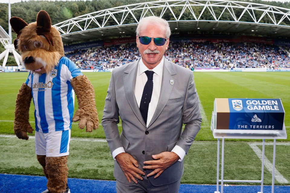 Kevin Nagle is a successful businessman who now owns Huddersfield Town