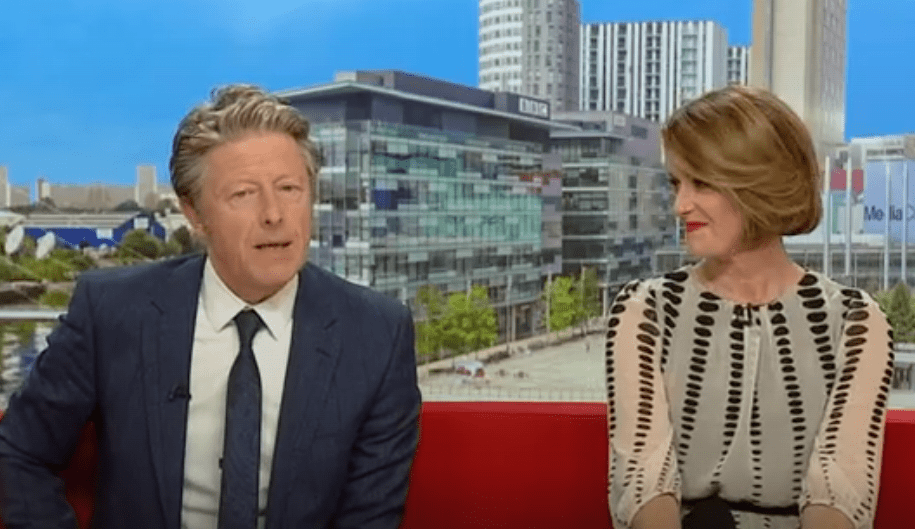 BBC Breakfast's Charlie Staylt revealed Alex would be stepping in for Matt