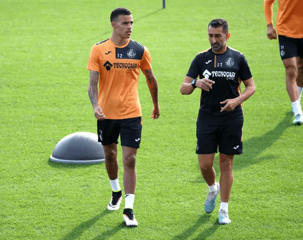 Greenwood recently trained for the first time with his new club Getafe