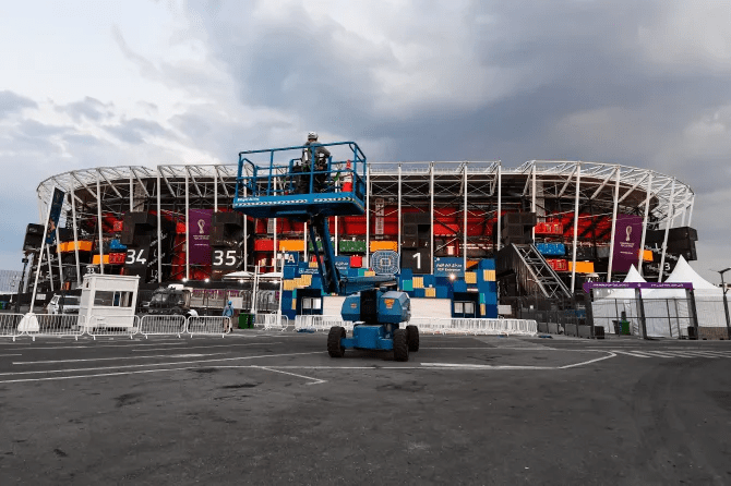 Work began on dismantling the stadium last December