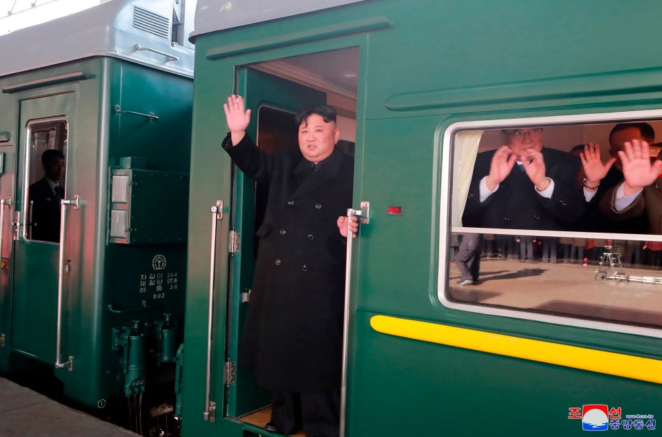 The North Korean dictator inherited his armoured train from his father