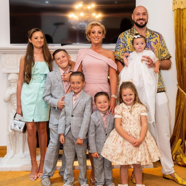 Paris and Tyson Fury are parents to six kids and are expecting their seventh