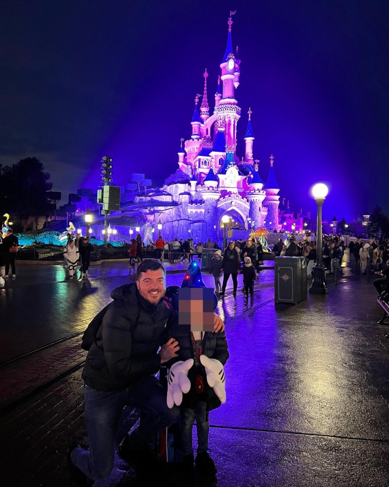 He has even headed to Disneyland Paris with his family