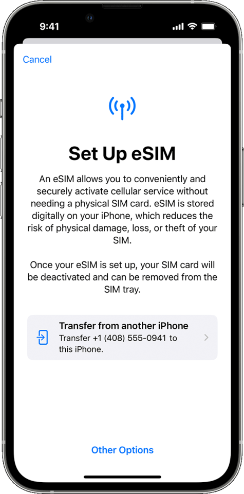 The iPhone 15 can only take eSIM in the US