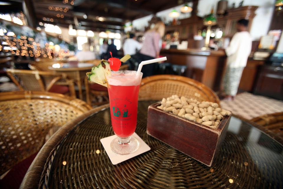 You MUST try a Singapore Sling in the 'Lion City'