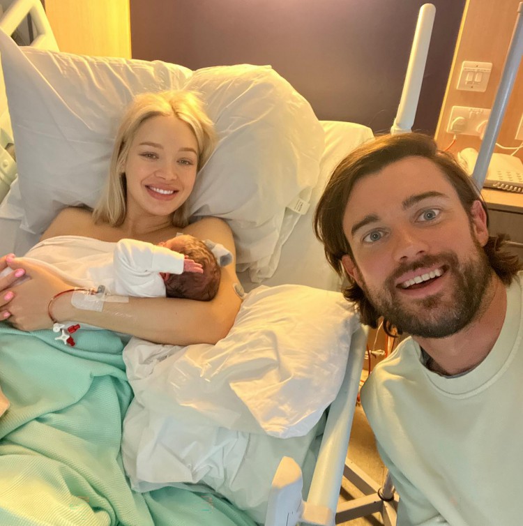 Roxy and Jack's name for their baby girl has been revealed