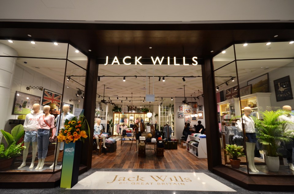 Jack Wills is closing its last remaining Scottish branch