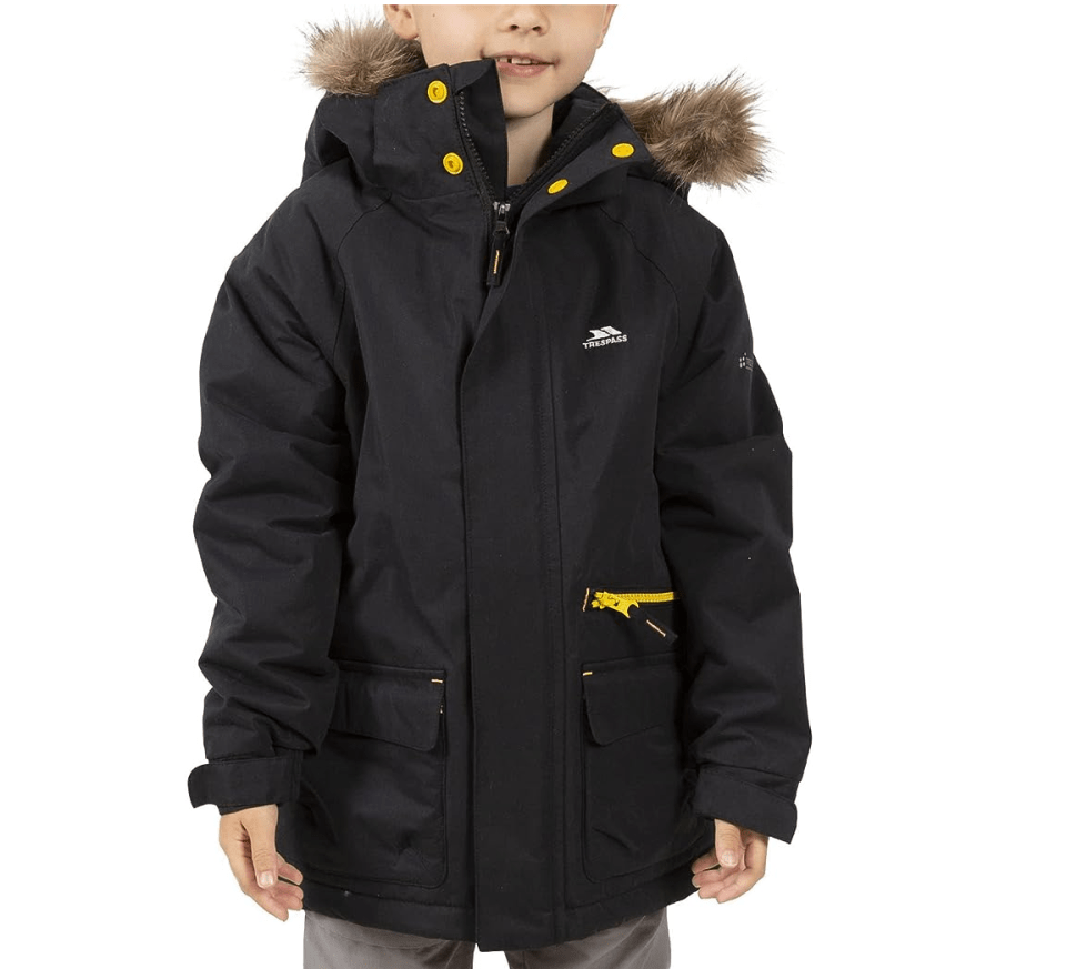 Trespass Upbeat Kids Waterproof Parka Jacket