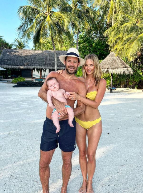 Jamie now has a new life with wife Frida and their son Raphael