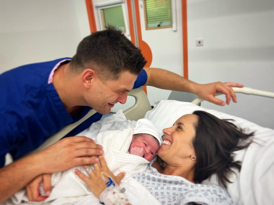 Janette revealed that the couple were exploring the idea of IVF but fell pregnant naturally