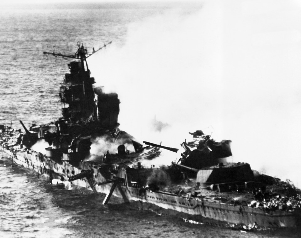 It was downed in the pivotal WW2 Battle of Midway which saw US torpedo planes fatally attack the Akagi, damaging the ship beyond repair