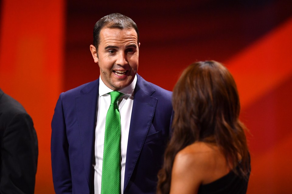 John O'Shea surprised fans with his appearance in the Europa League group stage draw